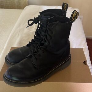 Dr. Martens Black Lace-Up Boots